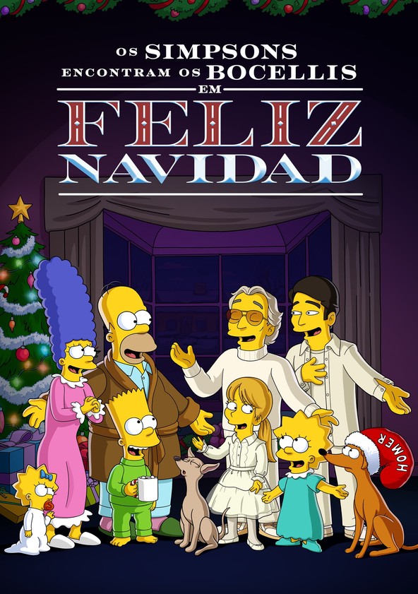 Os Simpsons Encontram os Bocellis em Feliz Navidad