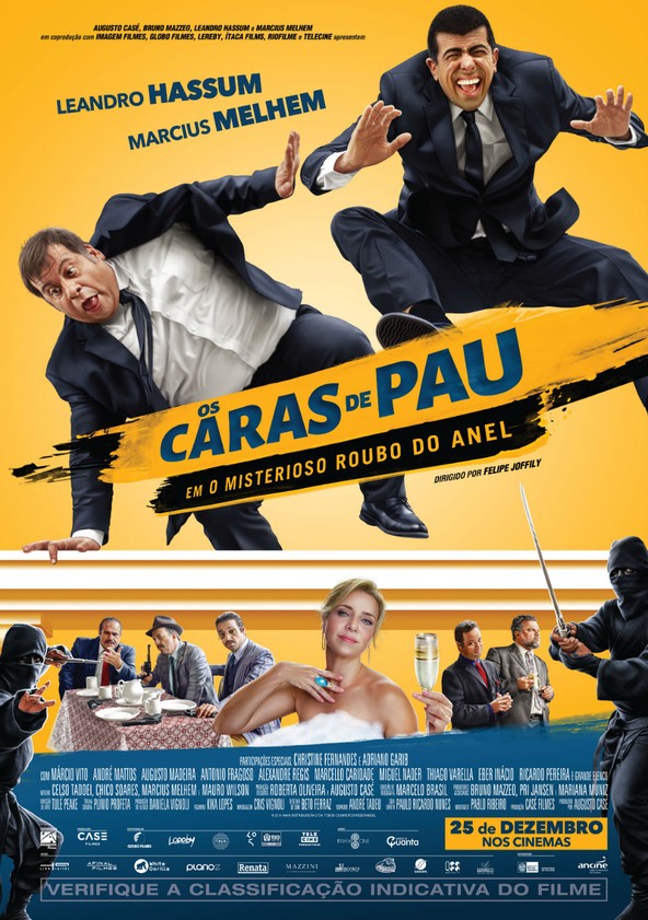 Os Caras de Pau em O Misterioso Roubo do Anel