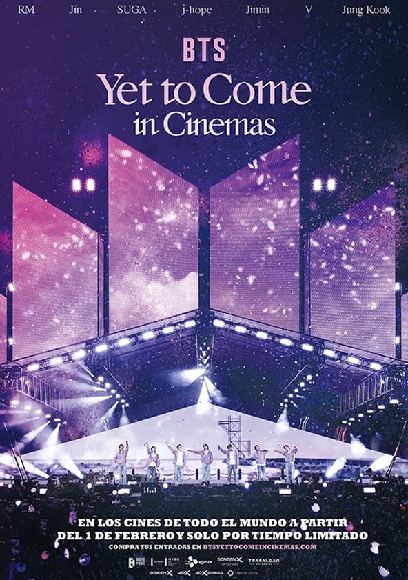 BTS Yet to come in cinemas