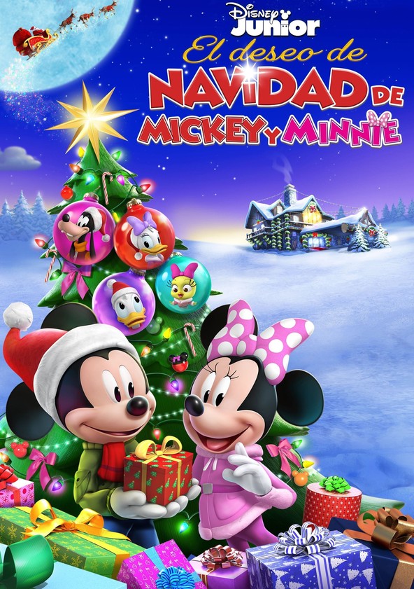 Mickey y Minnie desean una Navidad